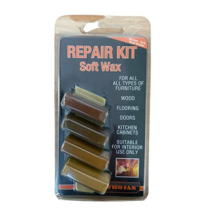 Wood Furniture Repair Kit by Trojan, Medium-Dark Wood Shades