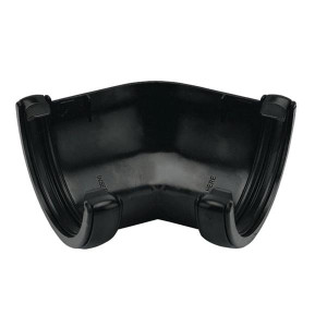 Wavin Roundline Gutter 45 Degree Angle 112Mm, Meets BS EN 607/1462, Domestic Use