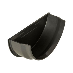 Wavin Roundline Gutter Stop End Interior, 112mm, Meets BS EN 607/1462 Standards