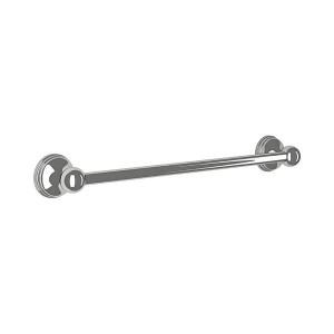 Tema Towel Rail Chrome 18" - Modern Bathroom Towel Organizer, Chrome Finish, 18 inches