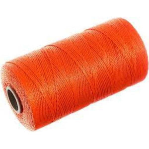 Tala Masons Line Thick 100Ft Orange for Construction Sites