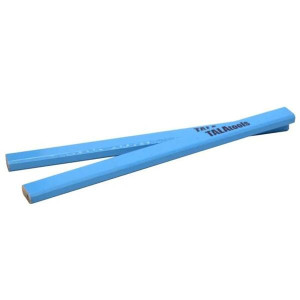 Tala Carpenter's Pencils, Blue, 2Pk for Woodworking