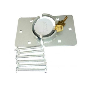 Tessi Van Lock - Shackle-less Design, Hardened Steel Hasps, Corrosion Resistant, Chrome Plated Fixing Bolts