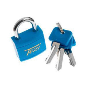 Tessi Lock 30M Colour - Red/Blue/Green/Black - 3 Keys, 10 Year Guarantee