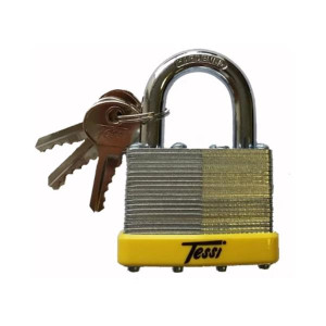 Tessi Padlock Laminated Steel 40Mm