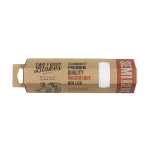 Two Fussy Blokes 9" Mini Paint Rollers, 3-Pack, Water-Based Paint, Smooth Finish