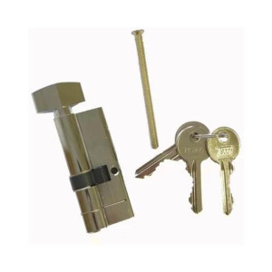 Tessi Door Cylinder Snap Thumb Turn 40/30, Anti-Pick, Anti-Bump, Anti-Drill, Anti-Snap Lock