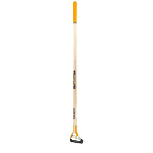 True Temper Action Hoe, 54 in, Sturdy Looped Steel Blade for Easy Weeding and Cultivating