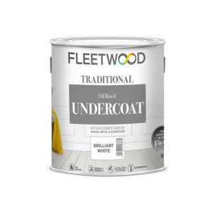 Fleetwood Undercoat White 5L for Interior and Exterior Use
