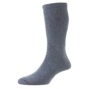 HJ Socks Diabetic Denim Socks, 60% Wool and 40% Polyamide