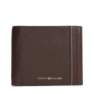 Tommy Hilfiger Central Mini CC Wallet - Coffee