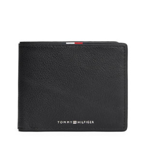 Tommy Hilfiger Corp Cc & Coin Wallet - Black