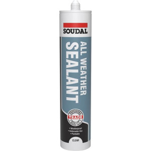 Soudal All Weather Sealant Clear 290Ml