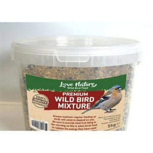 Love Nature Wild Bird Feed Mixture 5Kg Bucket