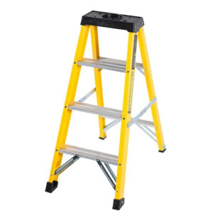 Buildworx Fibreglass Step Ladder 4 Step