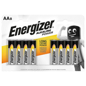 Energizer Aa Alkaline Batteries 8 Pack