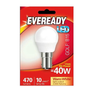 Eveready B15 Golf Led Warm White 470 Lumens 4.9W(40W)