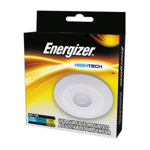 Energizer Ufo Surface Mounted Adjustable Pir (Motion Detector) Sensor