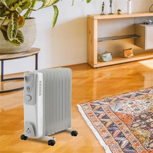 Home Collections 11 Fin Oil Filled Heater Radiator 2500W