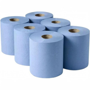 Bruno Blue Roll 6 Pack 175Mm 2 Ply Toilet Roll