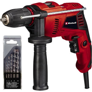 Einhell Corded Hammer Drill 500W With 5Pc Kit