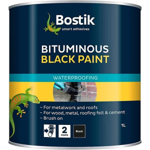 Bostik Bituminous Black Paint 5L