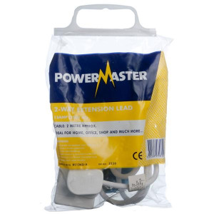 Powermaster 2 Gang 2M Extension Lead