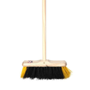 Varian 11" Wodden Handle Sweeping Brush