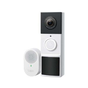 Tapo Video Doorbell Camera 2K 3Mp, Chime Included