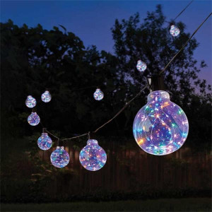 Galaxy Firefly Festoons Lv String Lights, Mc - Set Of 10
