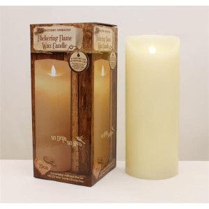Enchante Flickering Flame Candle With Timer Control