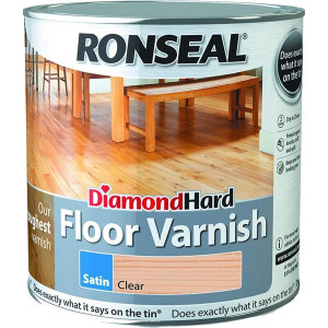 Ronseal Diamond Hard Floor Varnish 5L Satin