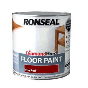 Ronseal Diamond Hard Floor Paint 2.5L Tile Red