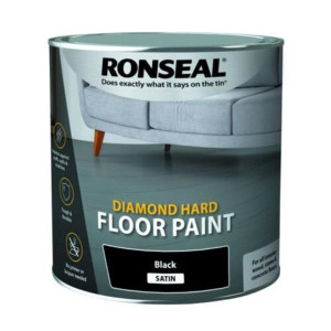 Ronseal Diamond Hard Floor Paint 2.5L Black