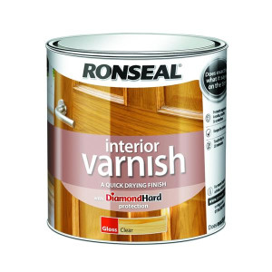 Ronseal Interior Varnish Gloss 250Ml Clear