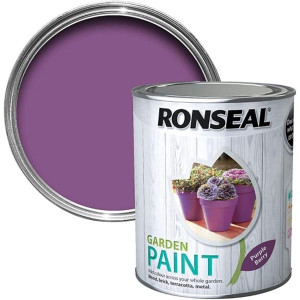 Ronseal Garden Paint 750Ml Purple Berry