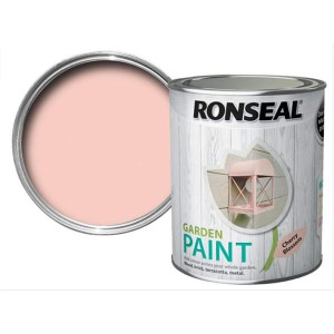 Ronseal Garden Paint 750Ml Cherry Blossom