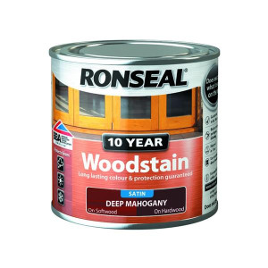 Ronseal 10 Year Woodstain 250Ml Deep Mahogony