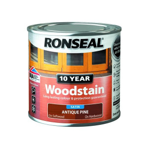 Ronseal 10 Year Woodstain 250Ml Antique Pine