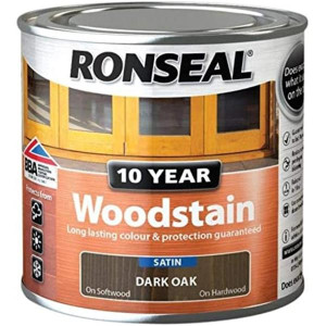 Ronseal 10 Year Woodstain 250Ml Dark Oak