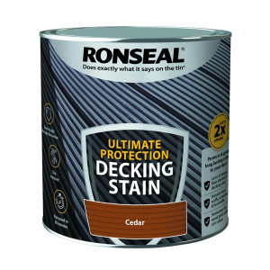 Ronseal Ultimate Protection Decking Paint 2.5L Cedar