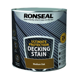 Ronseal Ultimate Protection Decking Paint 2.5L Medium Oak