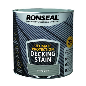 Ronseal Ultimate Protection Decking Paint 2.5L Stone Grey