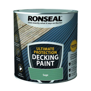 Ronseal Ultimate Protection Decking Paint 2.5L Sage