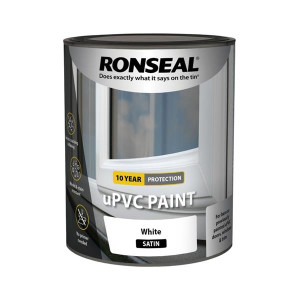 Ronseal Upvc Paint Satin 750Ml White