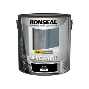 Ronseal Upvc Paint Satin 2.5L Black