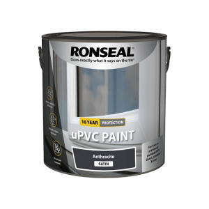 Ronseal Upvc Paint Satin 2.5L Anthracite