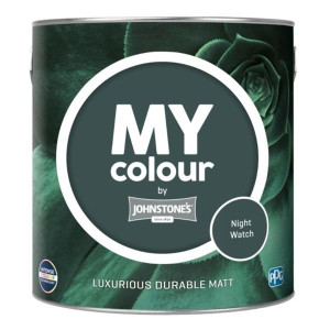 Johnstone's My Colour Interior Paint Washable Matt Nightwatch Interior Paint 2.5L