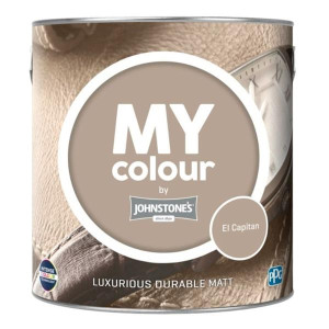 Johnstone's My Colour Interior Paint Washable Matt El Capitan Interior Paint 2.5L