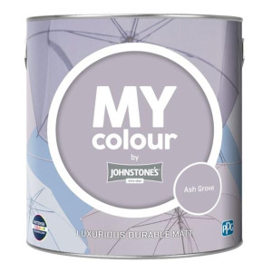 Johnstone's My Colour Interior Paint Washable Matt Ash Grove Interior Paint 2.5L